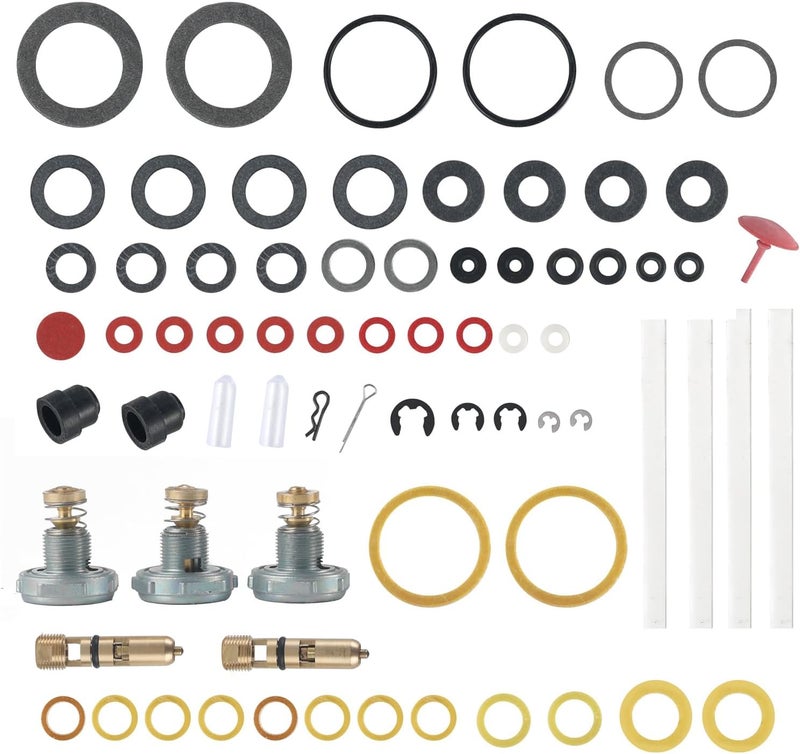 Kolasina 37-485 Carburetor Rebuild Kit Fit for Holley 4 Barrel Gasoline Double Pumper Carburetors (Models 4150, 600, 650, 700, 750, 800, 850 CFM) - Image 2